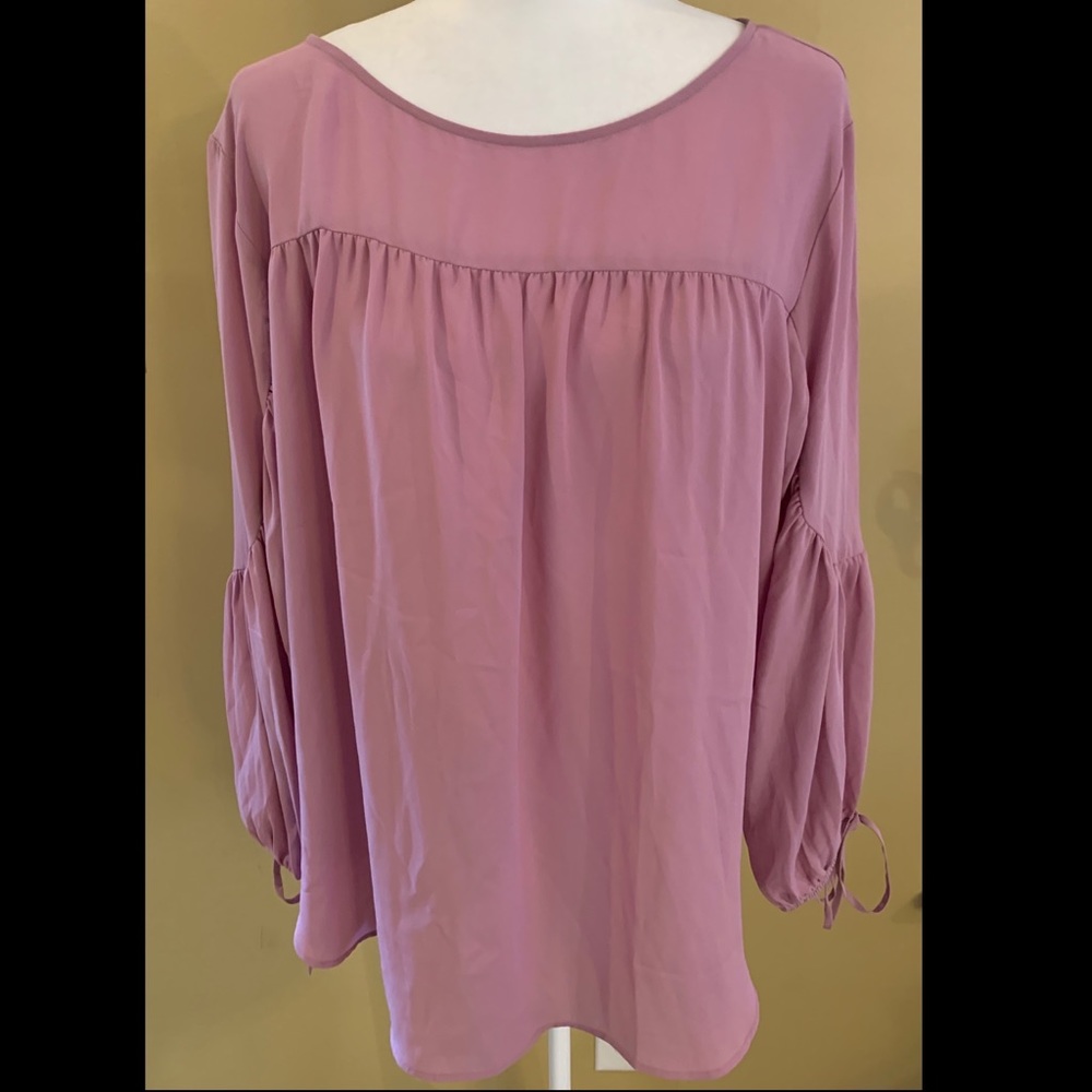 Pink Blouse by Loft. XL